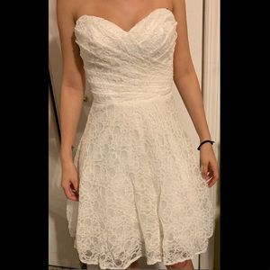 Ivory Prom/ Graduation Dress